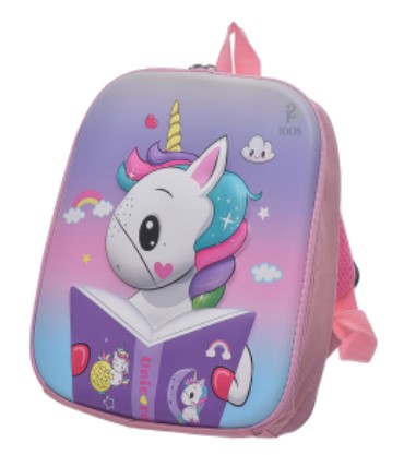 Mochila Unicornio con Relieve