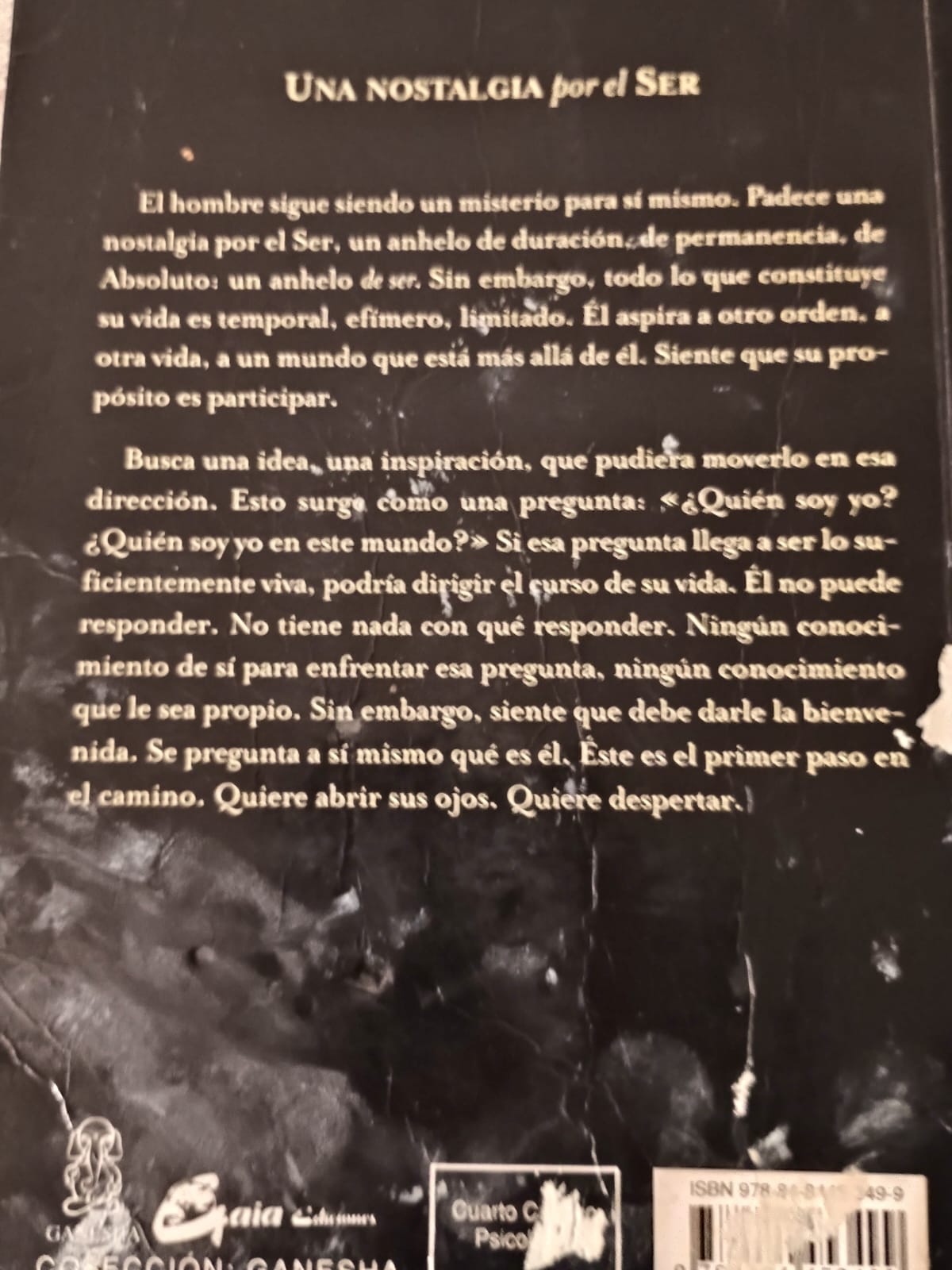 Libro La Realidad del Ser: El Cuarto Camino de Gurdjieff Jeanne de Salzmann