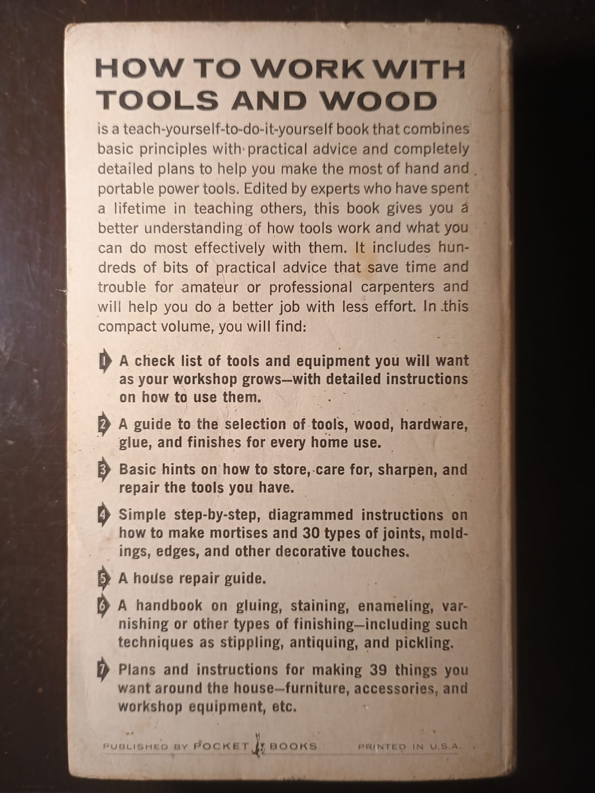 How To Work With Tools And Wood Campbell y Mager