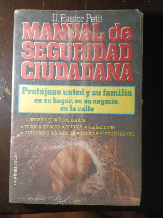 Manual De Seguridad Ciudadana Domènec Pastor i Petit