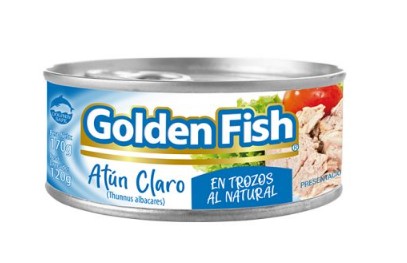 Atún Trozos al Natural Golden Fish 170 g