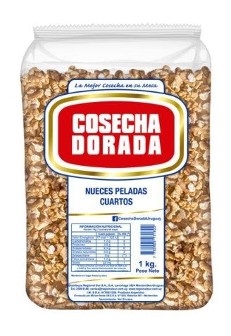 Nuez Pelada Cuartos 1 kg