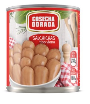 Salchicha Tipo Viena Cosecha Dorada 180 g